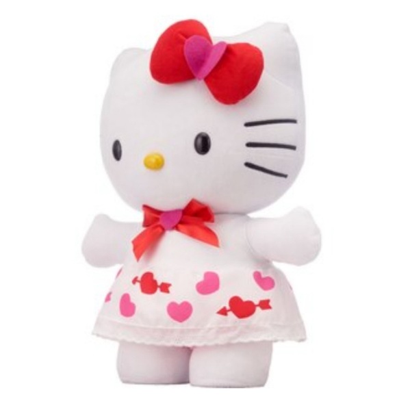 Hello Kitty Valentine´s Day White Dress Hearts Greeter...